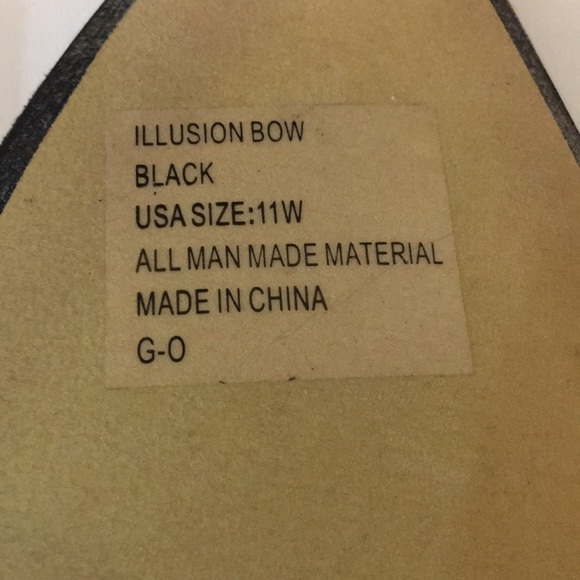 Lane Bryant Black Bowtie Flats - Picture 5 of 5